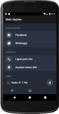 Rádio 97.7 FM android App screenshot 0